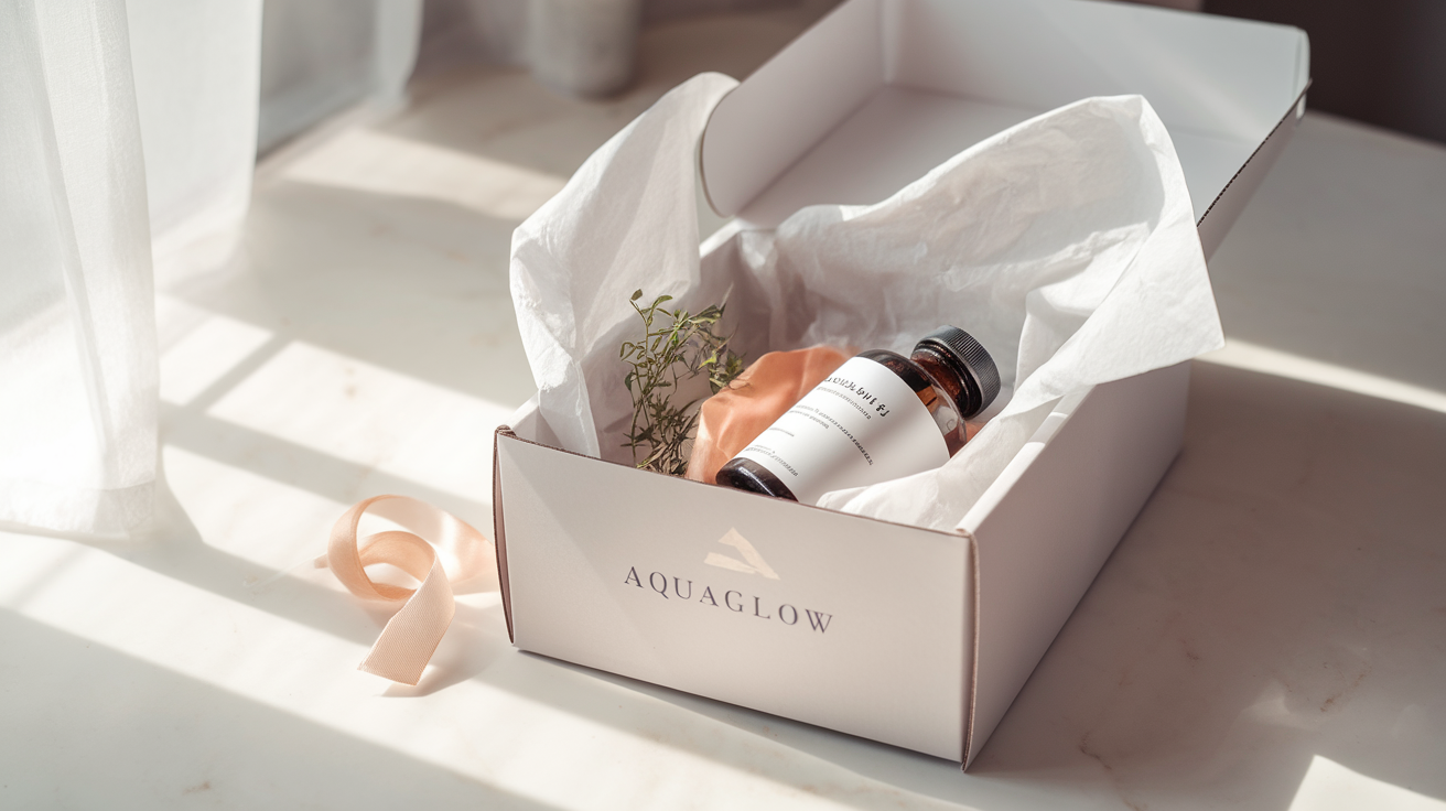 AquaGlow dostava pakiranje